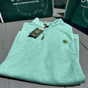 Masters 1934 Berckmans Place Golf Quarter Zip Size Large